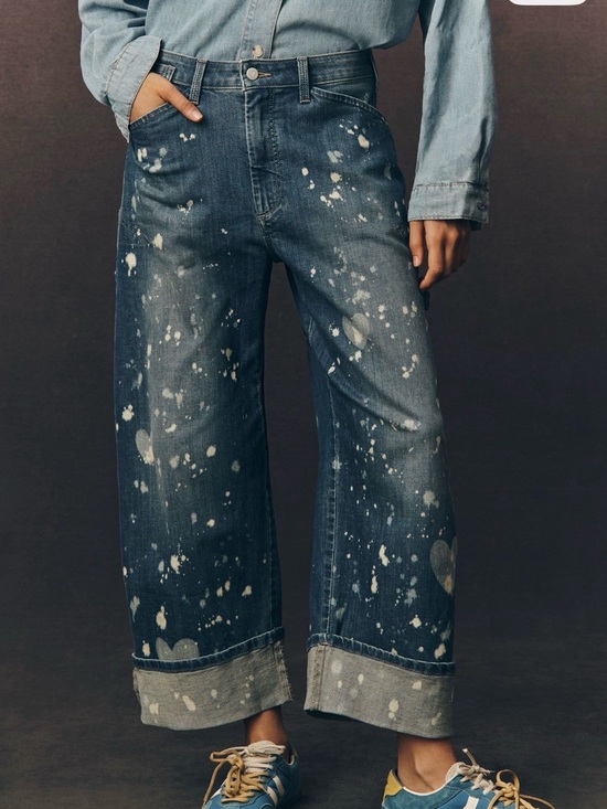 Pilcro Denim - NWOT SOLD OUT Pilcro Anthropologie Kayden Carpenter Barrel Jeans
